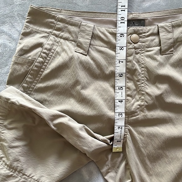Royal Robbins Shorts Hiking Nylon Tan Sz 30/10 - Picture 12 of 17